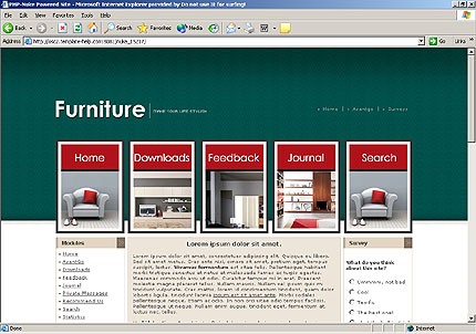 Website Template #15217