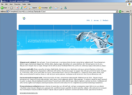 Website Template #15312