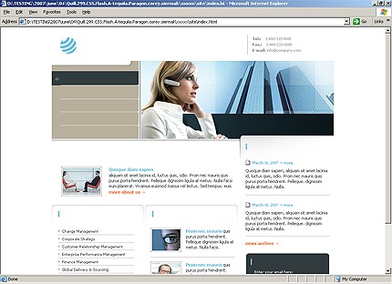 Website Template #15357