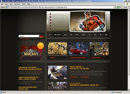 Website Template #15365