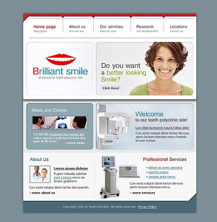 Website Template #15385