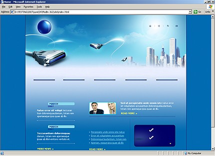 Website Template #15442
