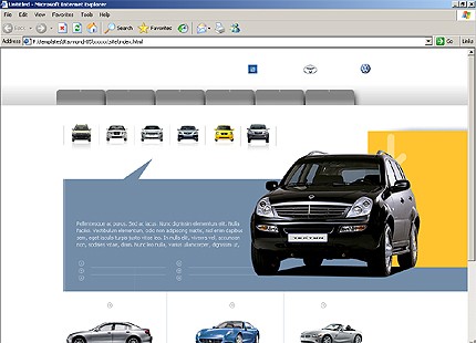 Website Template #15445