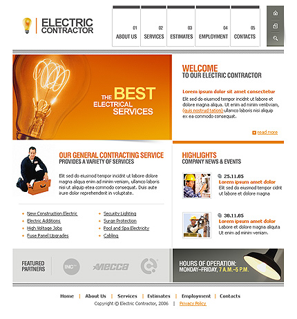 Website Template #15563