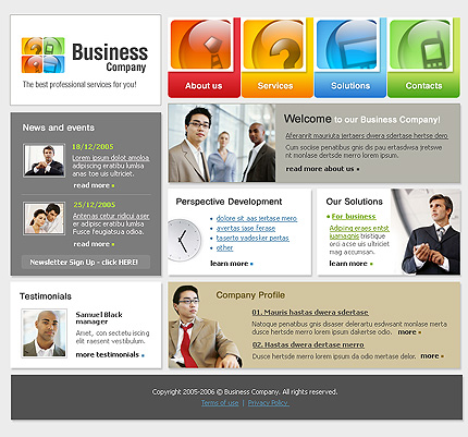 Website Template #15632