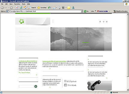 Website Template #15726