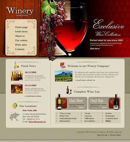 Website Template #15744
