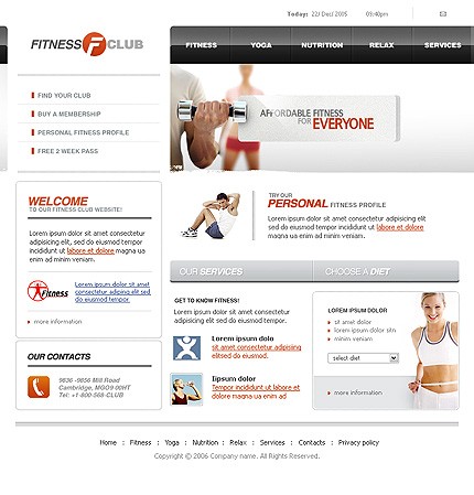 Website Template #15755
