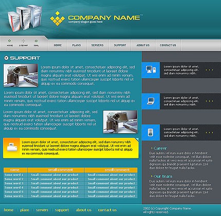 Website Template #1609