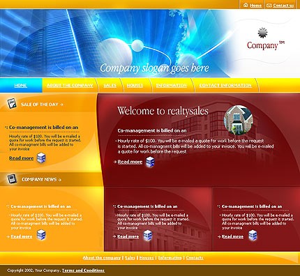 Website Template #1612