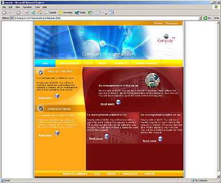 Website Template #1612