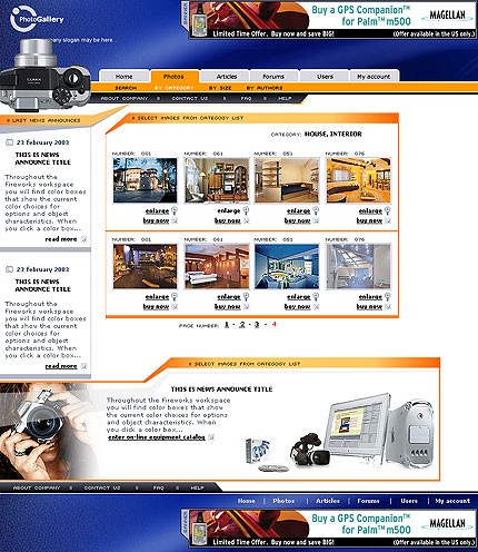 Website Template #1627