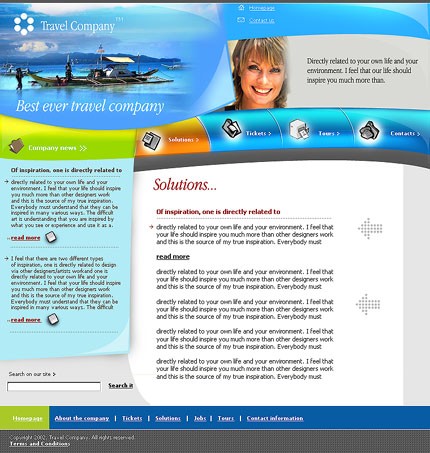 Website Template #1634