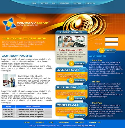 Website Template #1677