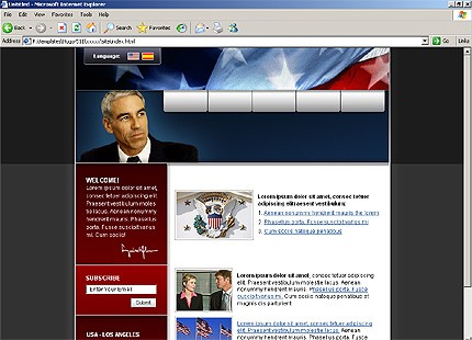 Website Template #16057