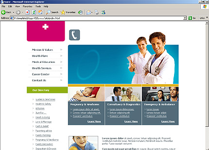 Website Template #16100