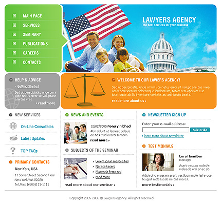 Website Template #16443