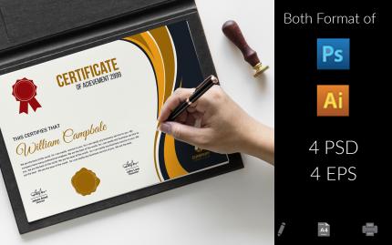 Certificat Templates