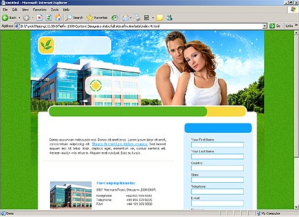 Website Template #16525