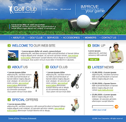 Website Template #16532