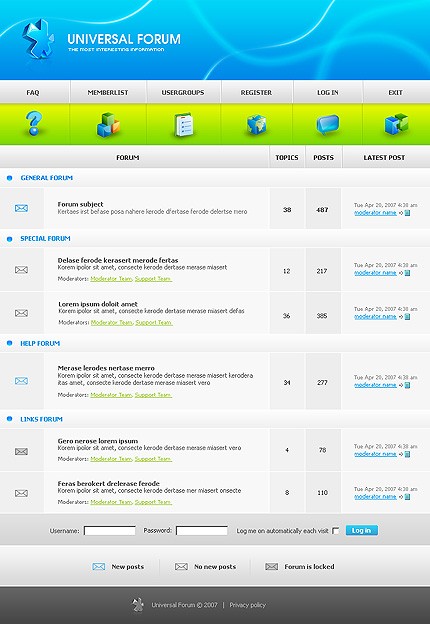 Website Template #16542