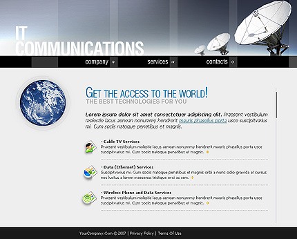 Website Template #16654