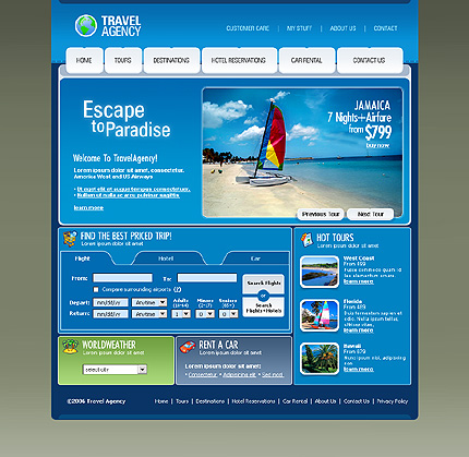 Website Template #16705