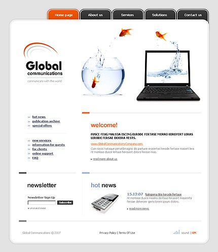 Website Template #16724