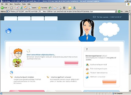 Website Template #16745