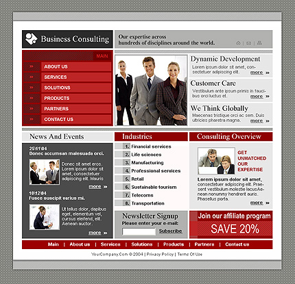 Website Template #16760