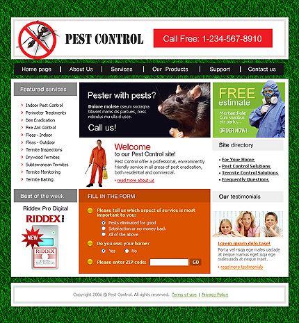 Website Template #16774