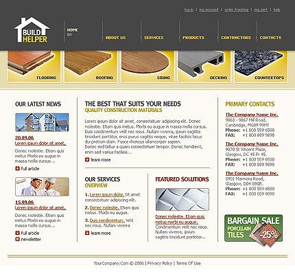 Website Template #16825
