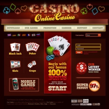 Casino Admin Panel
