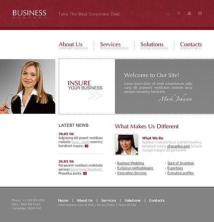 Website Template #16870