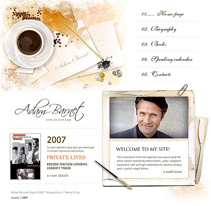 Website Template #16944