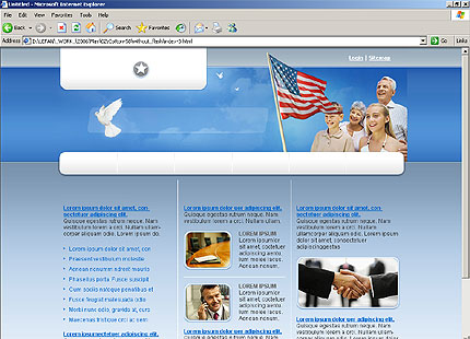Website Template #16963