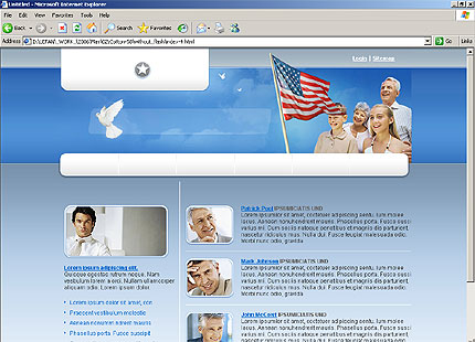 Website Template #16963