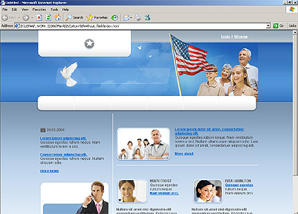 Website Template #16963