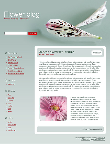 Website Template #16967