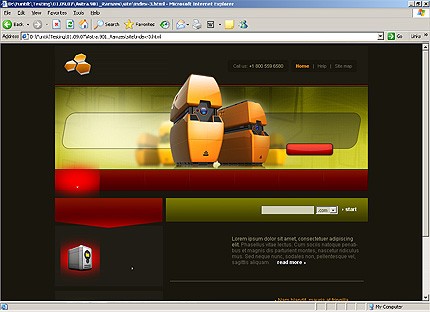 Website Template #16995