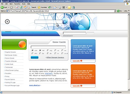 Website Template #16997