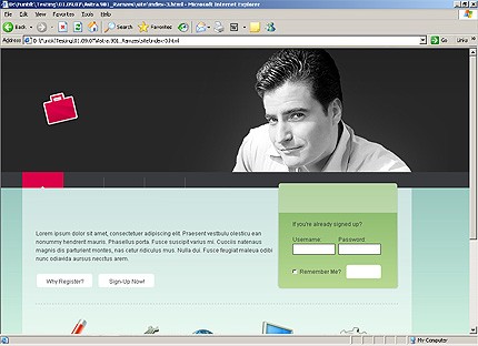 Website Template #17010