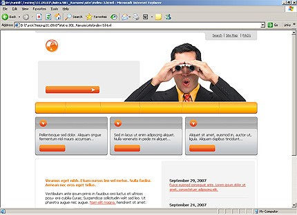 Website Template #17013