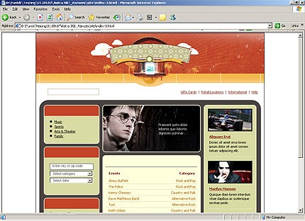 Website Template #17031
