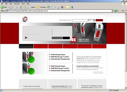Website Template #17038