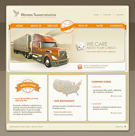 Website Template #17049