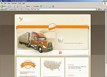 Website Template #17049