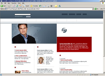 Website Template #17061