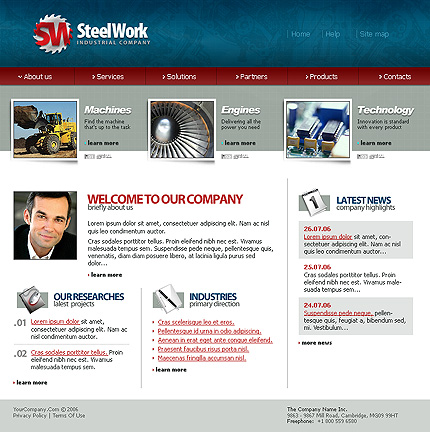 Website Template #17123
