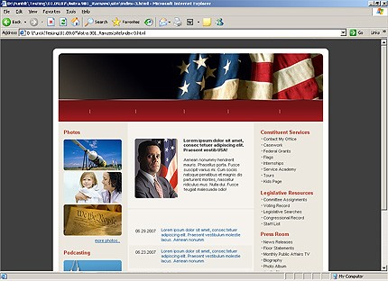 Website Template #17156
